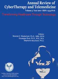 Annual Review of CyberTherapy and Telemedicine, Volume 5, 2007